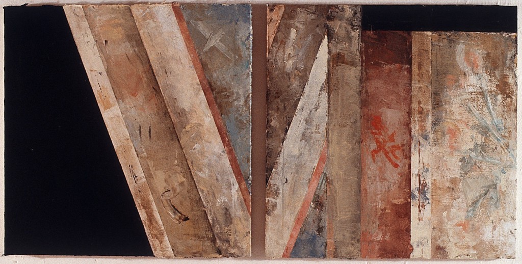 Ausschnitt, Öl auf Leinwand, 20-teilig, je 80 x 80 cm, 1995