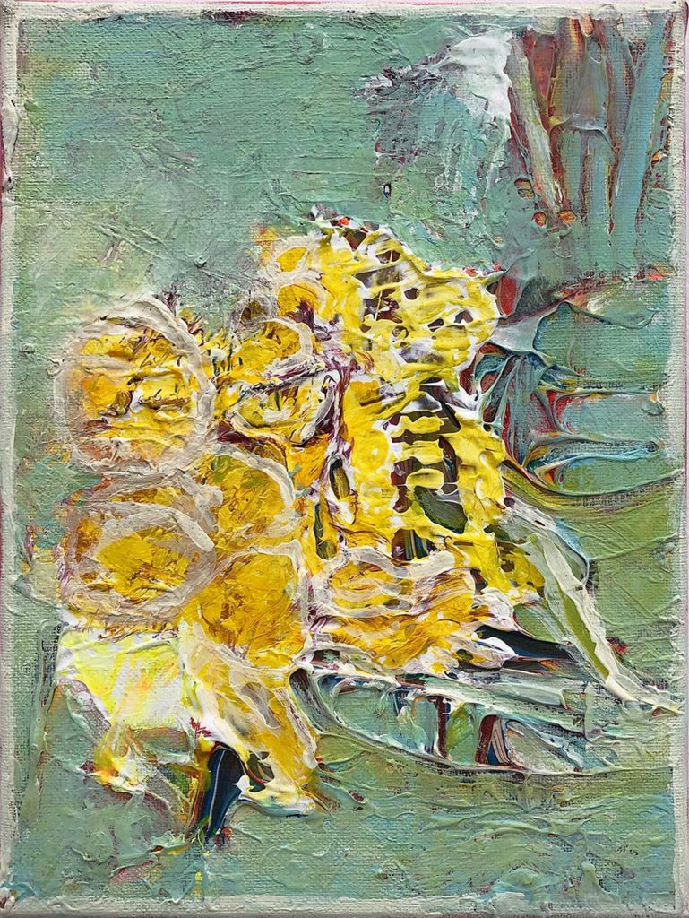 13) 24 x 18 cm; Bild aus der Serie "Einfach Farbe!"; 2019