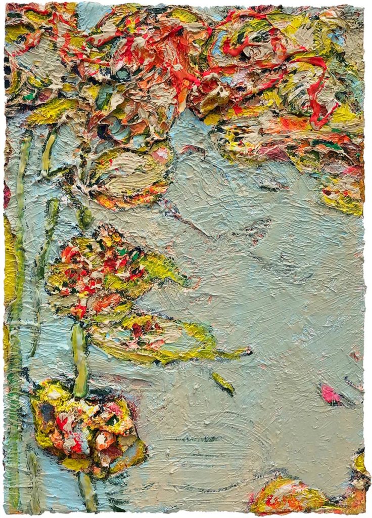 36) 42,5 x 30 cm; Bild aus der Serie "Einfach Farbe!"; 2019